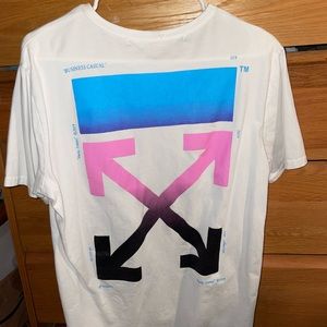 RARE off white shirt mens small